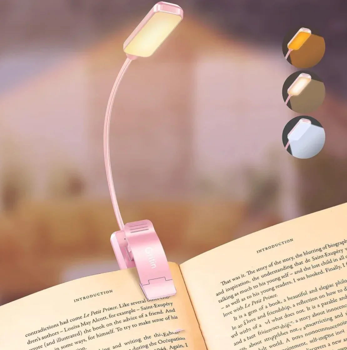 Minimalist Rechargeable Book Light