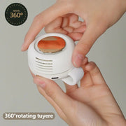 Mini Clip-On USB Hanging Neck Fan for Girls