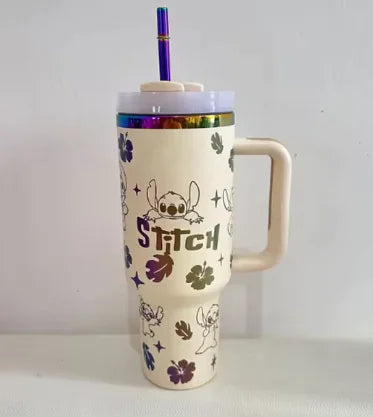 Stanley 40oz Stainless Steel Insulated Cup with Lid & Straw