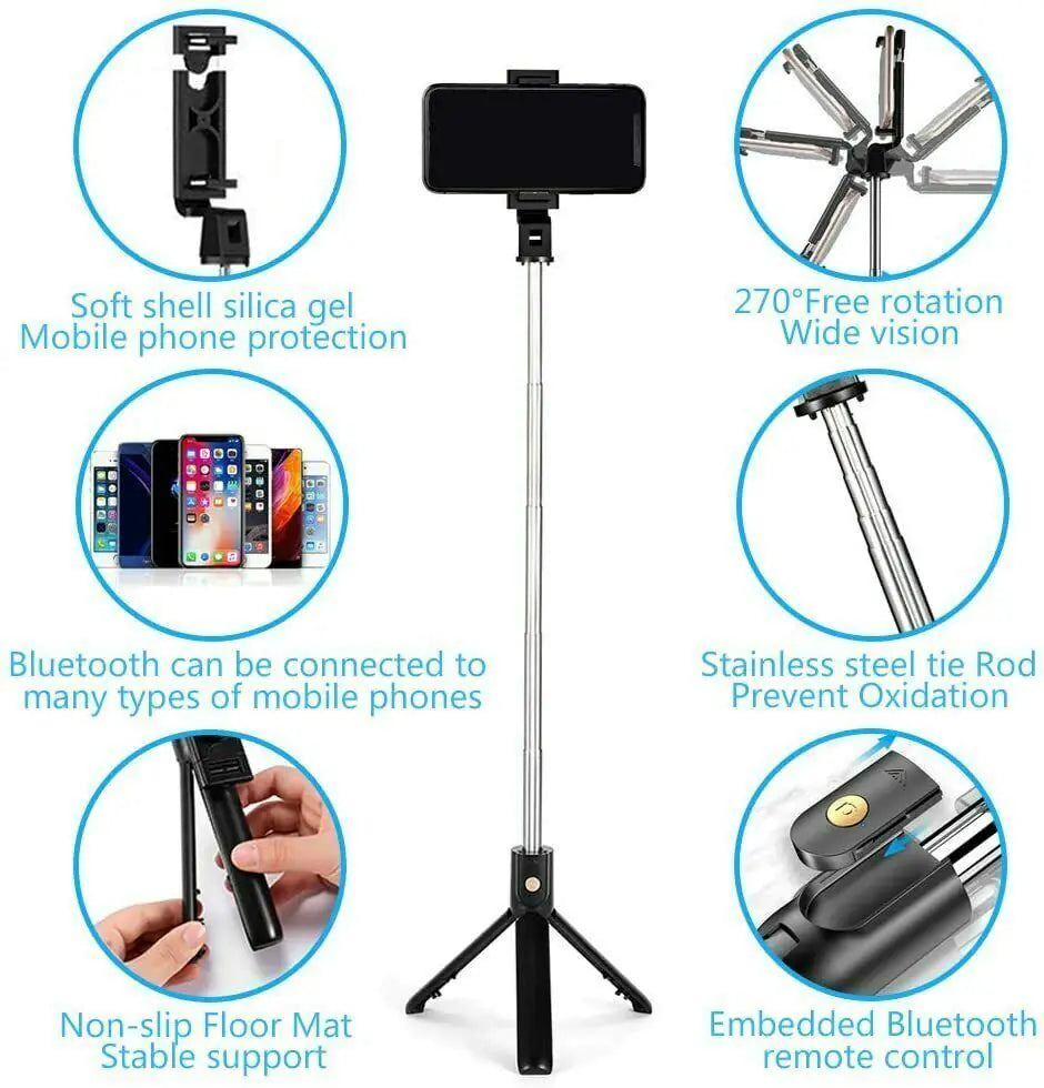 Mini Portable Phone Tripod Stand