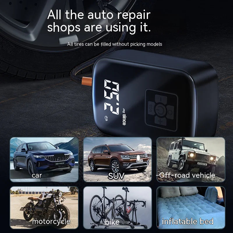 Portable Air Compressor Tire Inflator