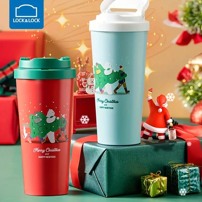 Lock & Lock Insulated Stainless Steel Travel Mug 550 ML