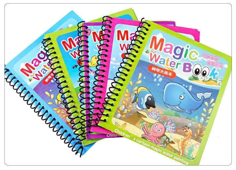 Children’s Magic Water Painting Book