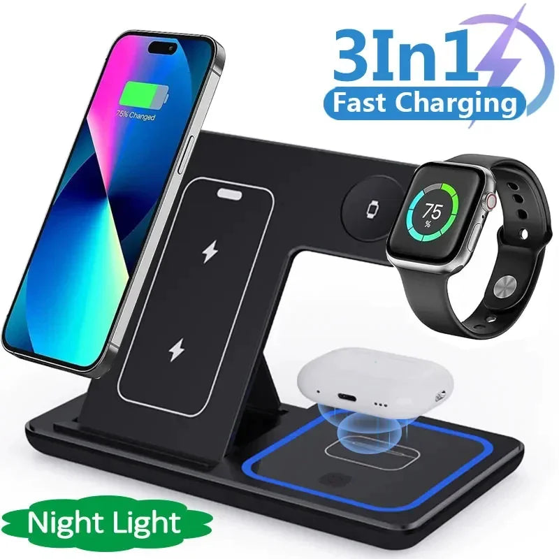 3-in-1 Wireless Charging Station