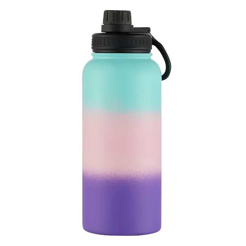 32 Oz Insulated Stainless Steel Water Bottle with Lid