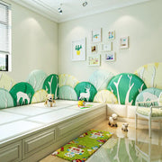 Forest-Themed Soft Wall Padding for Kids' Rooms