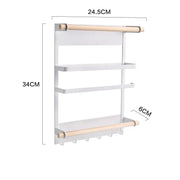 Magnetic Fridge Shelf Organizer