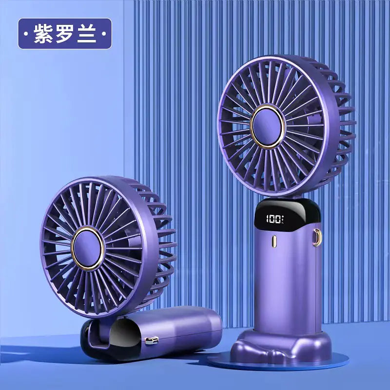 2024 USB Mini Handheld Fan with Aromatherapy Feature