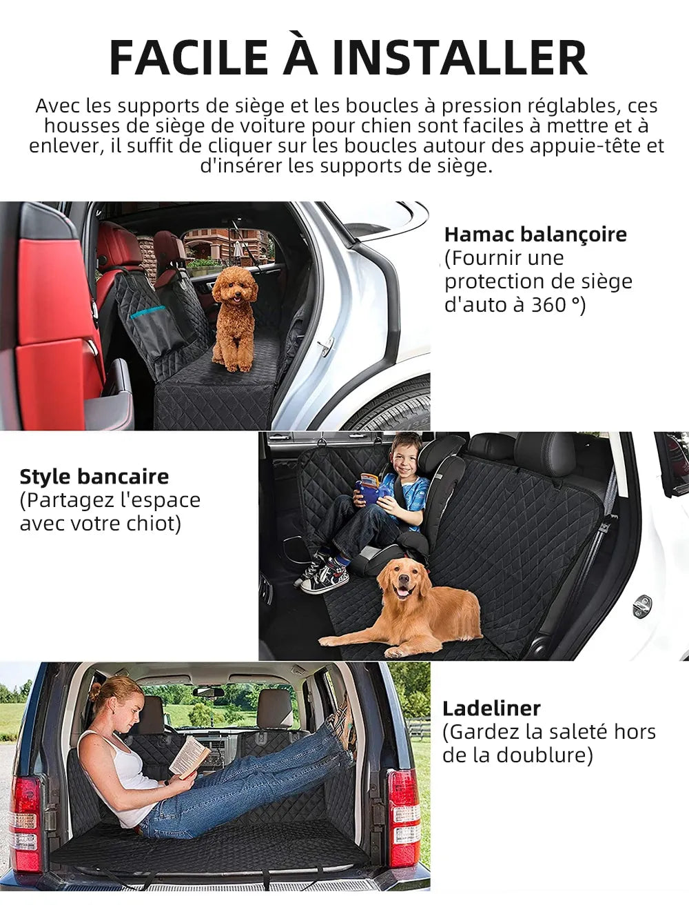 Dog Car Seat Cover Hammock