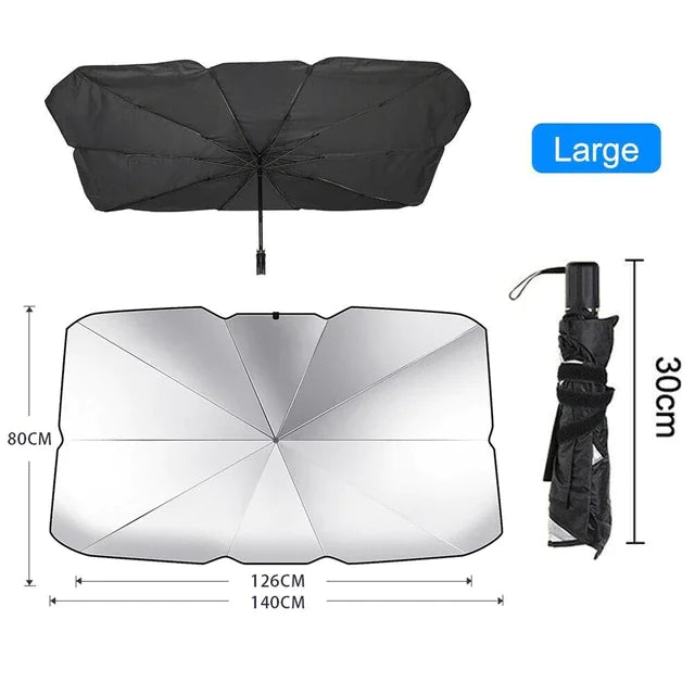 Windshield Sun Shade Foldable Umbrella
