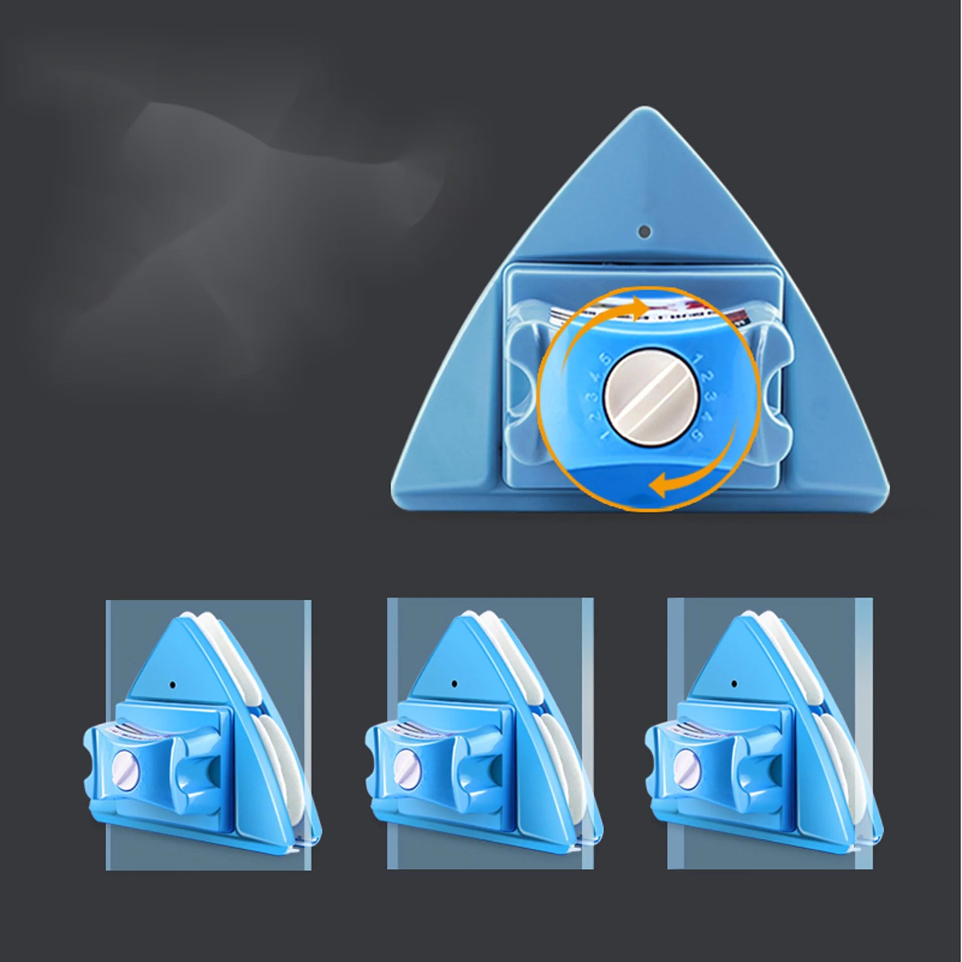 Magnetic Double-Sided Window Cleaner