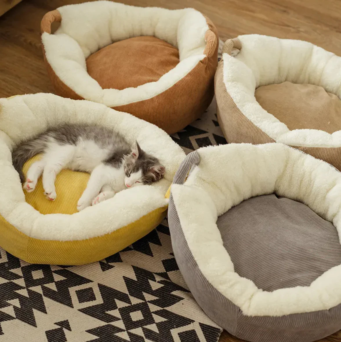 Plush Pet Nest Bed