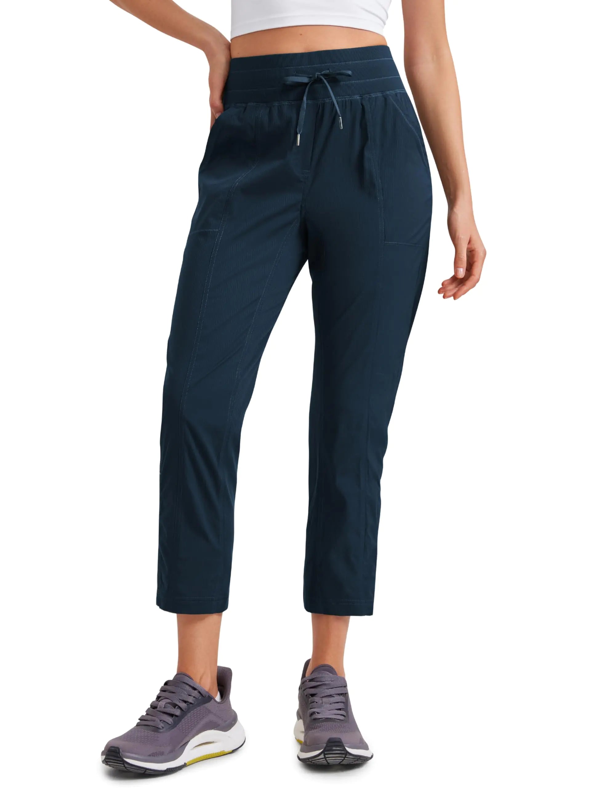 CRZ YOGA Breeze Joggers 25" - Ink Blue