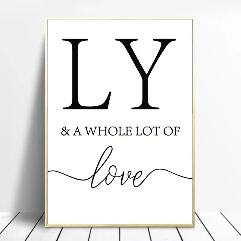 Framed Inspirational Wall Art Set