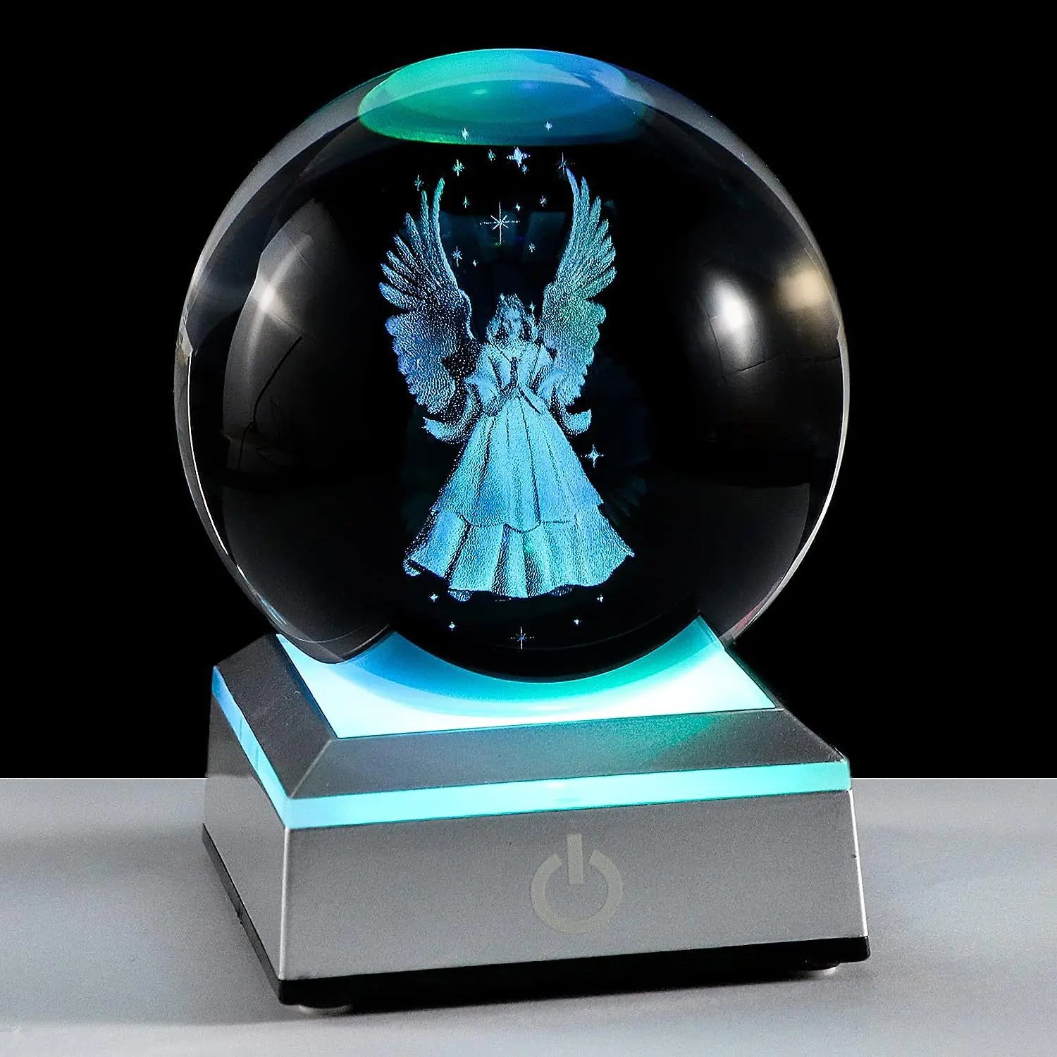 Creative Crystal Galaxy Figurine Light-Up Ball Decor