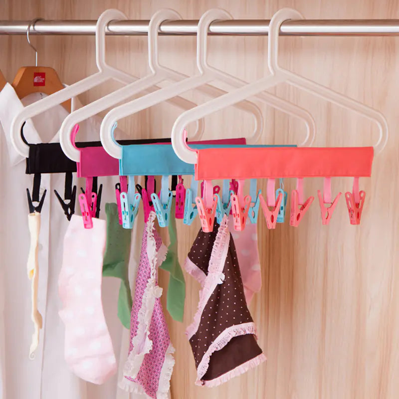 Foldable Clothes Drying Rack