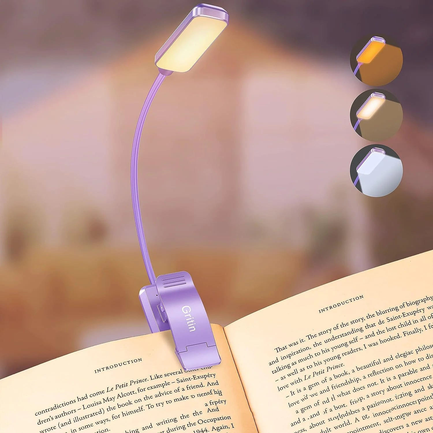 USB Rechargeable Book Reading Light