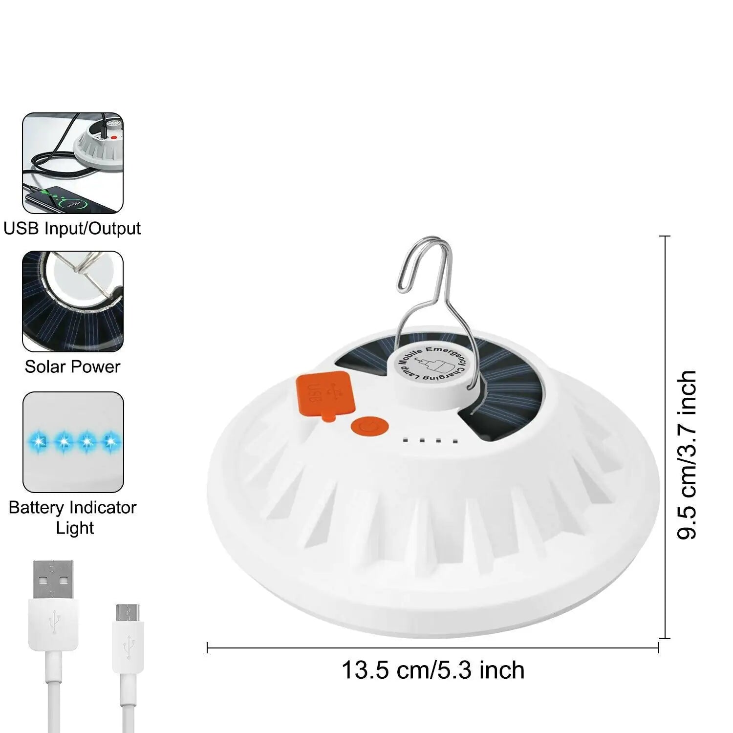 Foldable Camping Lantern Rechargeable