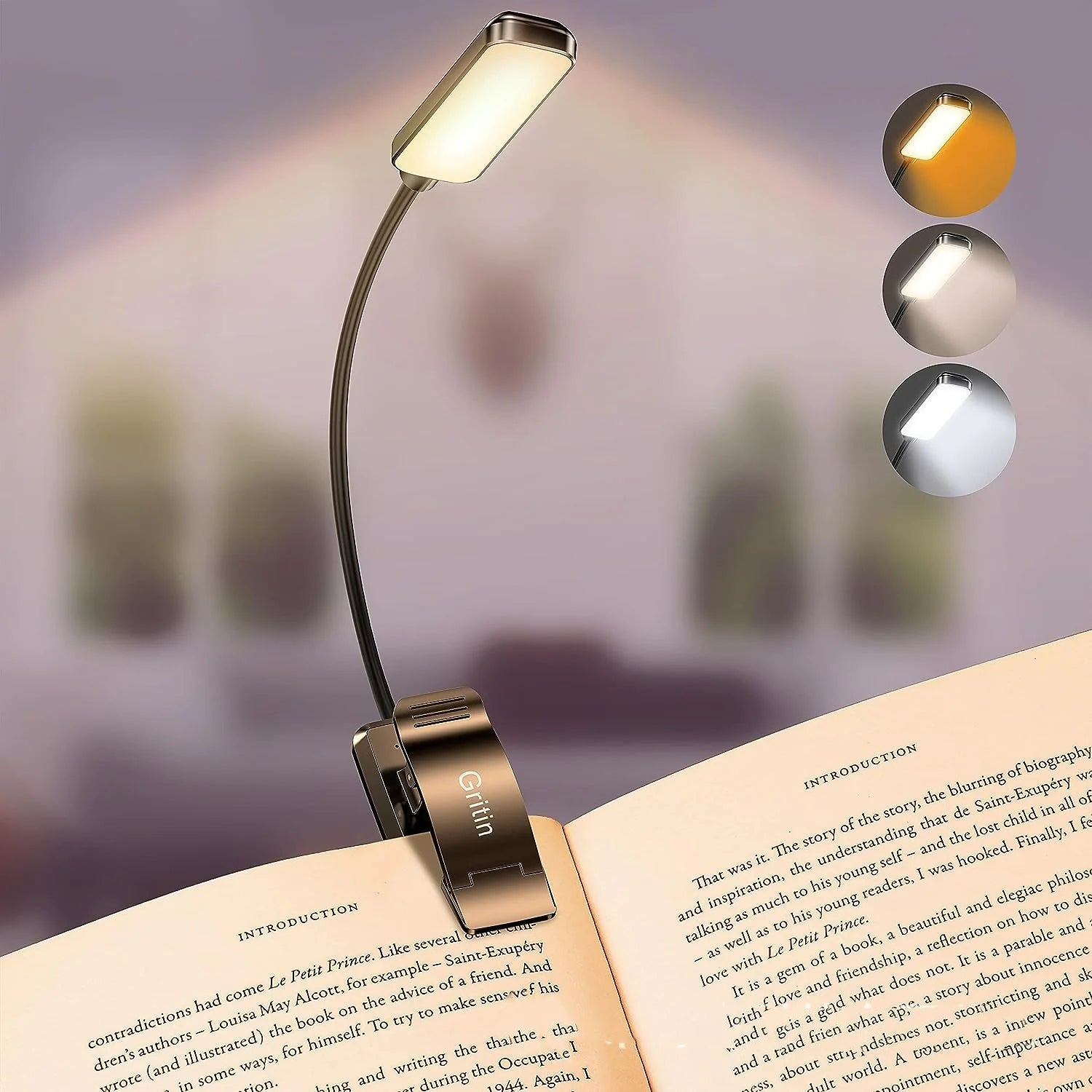 USB Rechargeable Book Reading Light