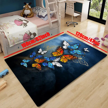 Non-Slip Rug for Living Room & Bedroom