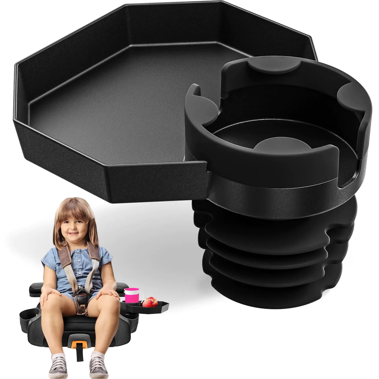 Car Seat and Car Cup Holder Tray