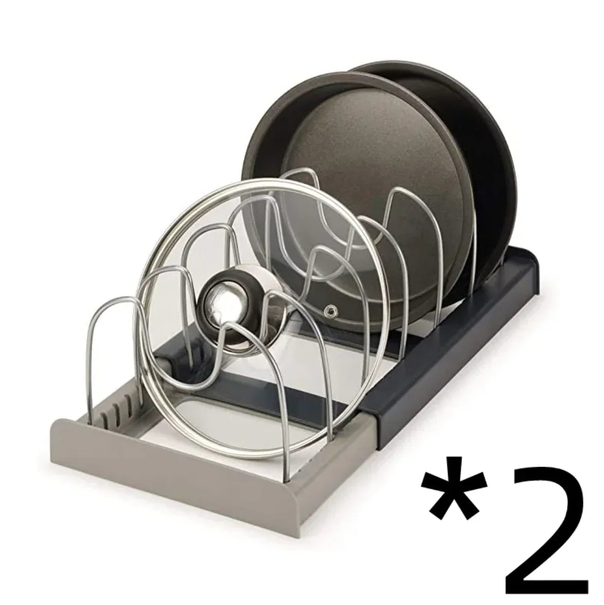 Pan Lid Organizer Rack