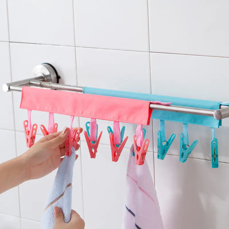 Foldable Clothes Drying Rack