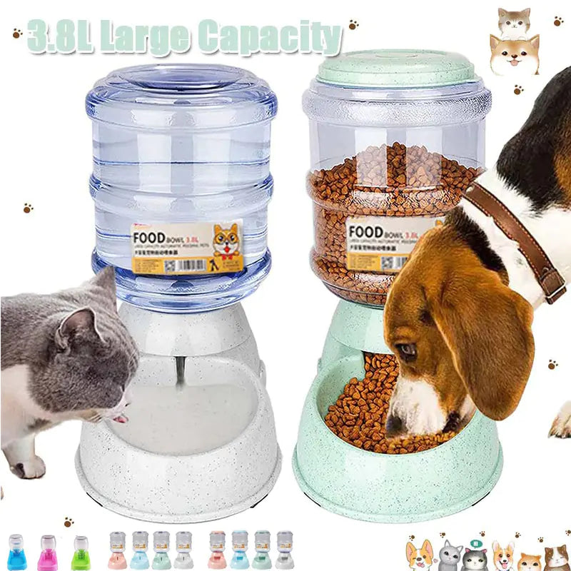Automatic Pet Feeder & Water Dispenser