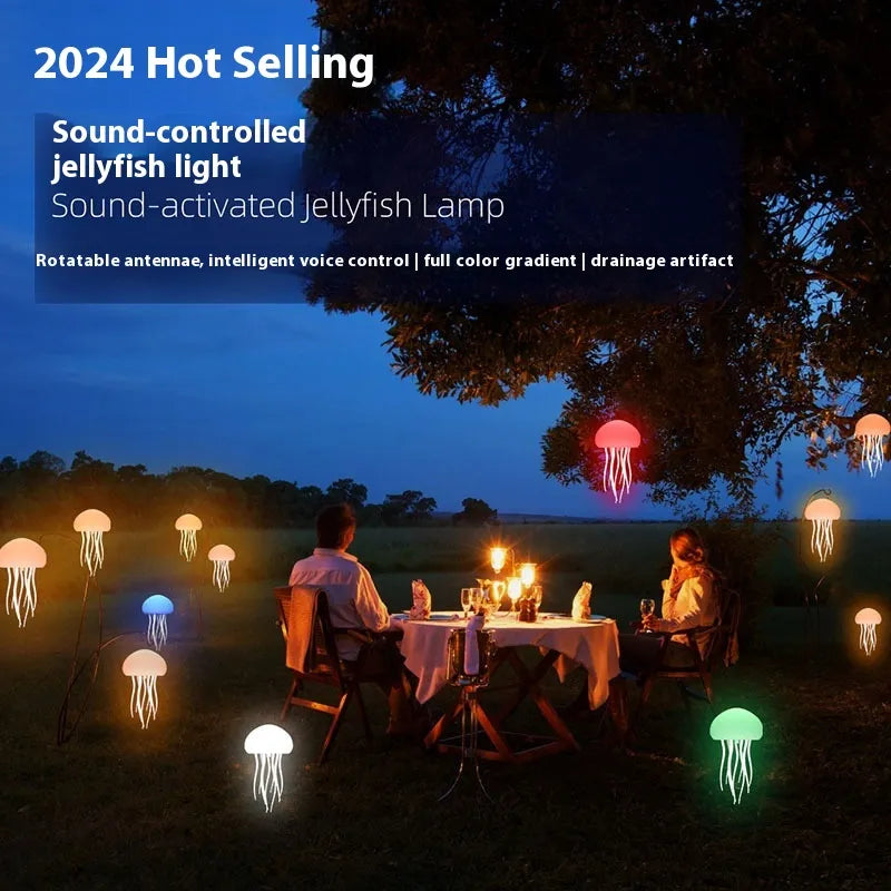 Jellyfish LED Lamp - Night Light & Decor