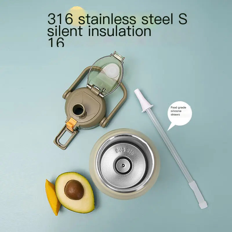 Dodge Large Capacity Insulated Stainless Steel Cup