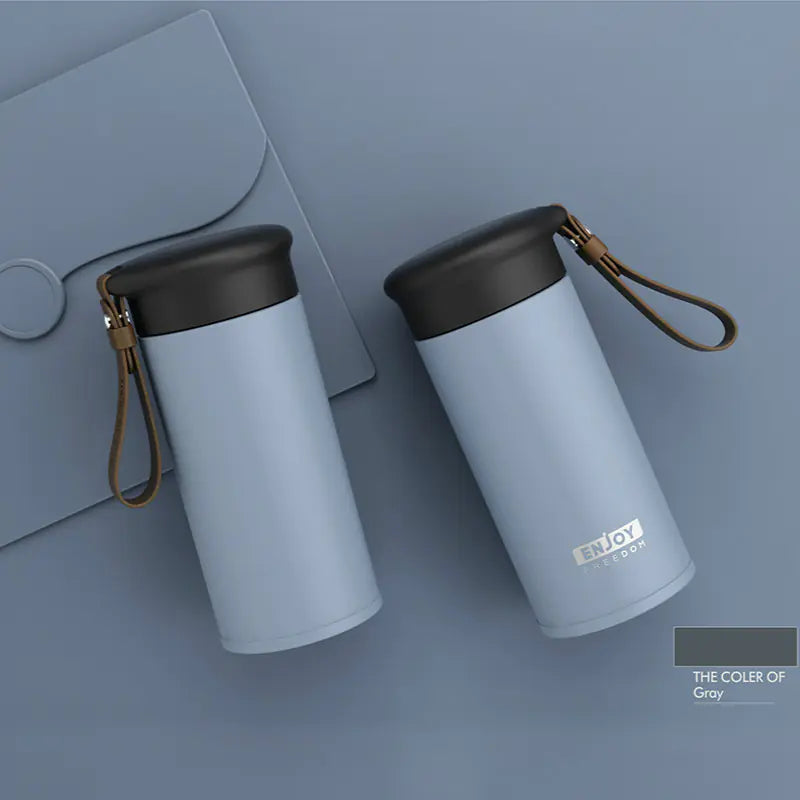 304 Stainless Steel Insulated Travel Mug, 280ml