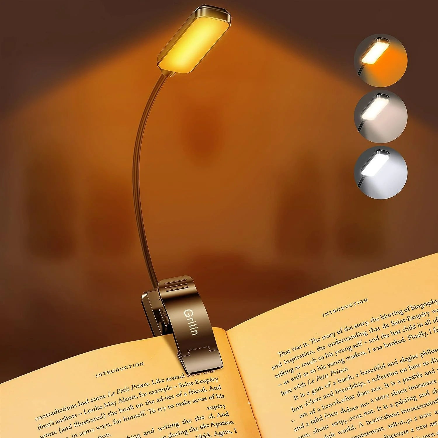 USB Rechargeable Book Reading Light