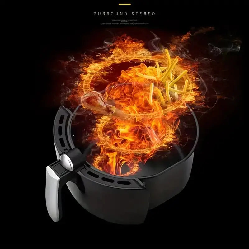 5.5L Large-Capacity Electric Air Fryer for Kitchens