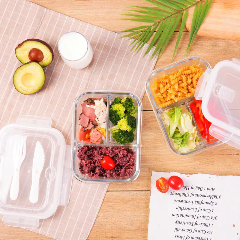 Leakproof Glass Meal Prep Containers