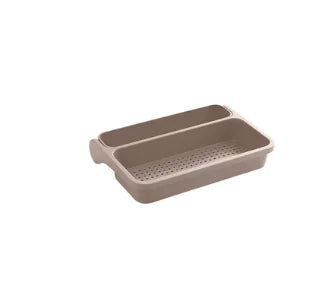 Kitchen No-Drill Collapsible Drain Rack for Vegetables