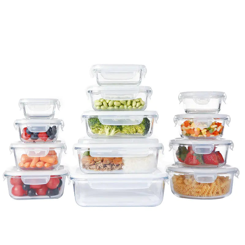 Leakproof Glass Meal Prep Containers