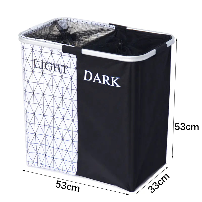 Foldable Laundry Basket with Handles