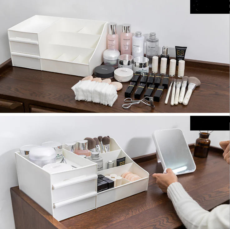 Makeup Drawer Organizer Trays Set