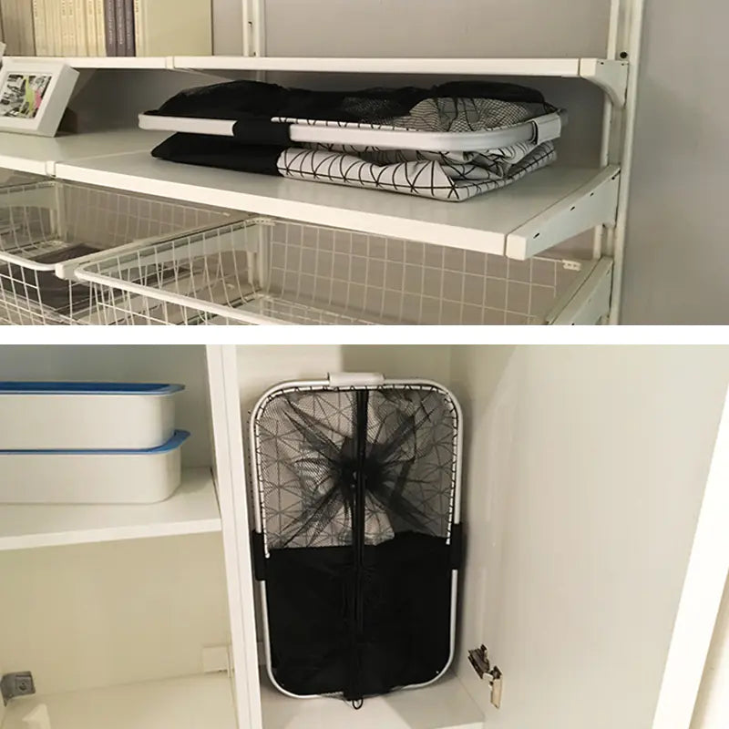 Foldable Laundry Basket with Handles