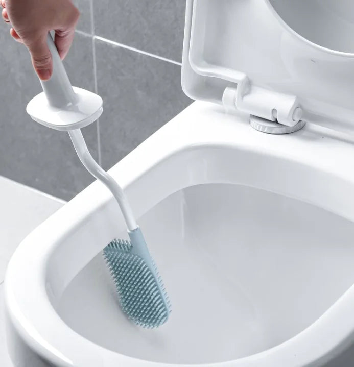 Silicone Toilet Brush (Anti-Stick)