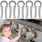 SafeTurn Gas Stove Knob Covers 5-Pack