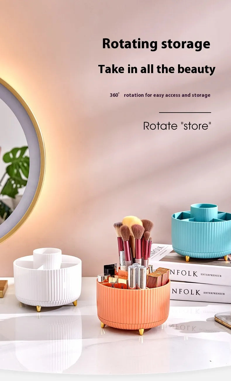 Rotating Cosmetic Storage Organizer