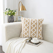 Artificial Plush Cushion Cover with Shearing Groove Design