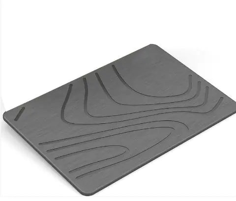 Absorbent Non-Slip Diatomite Stone Bath Mat