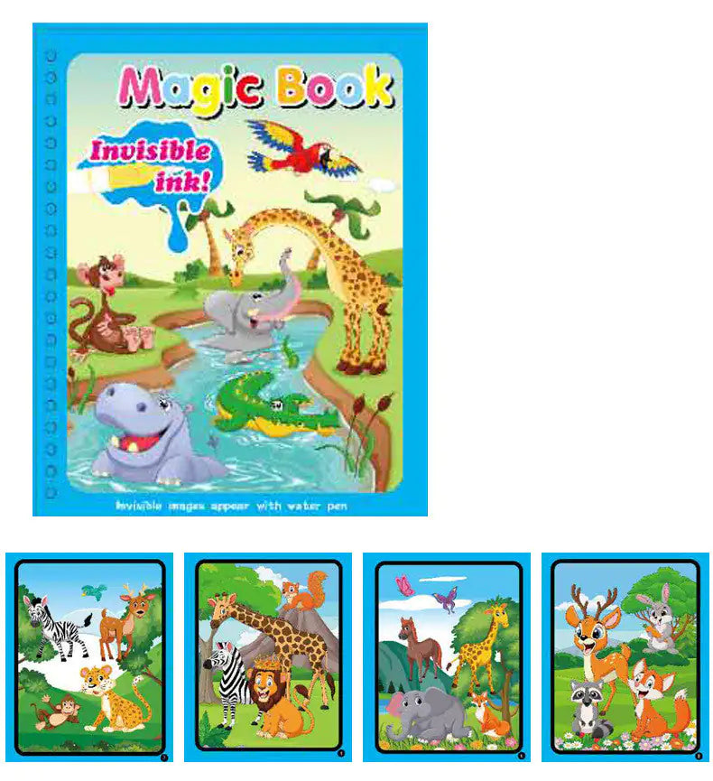 Children’s Magic Water Painting Book