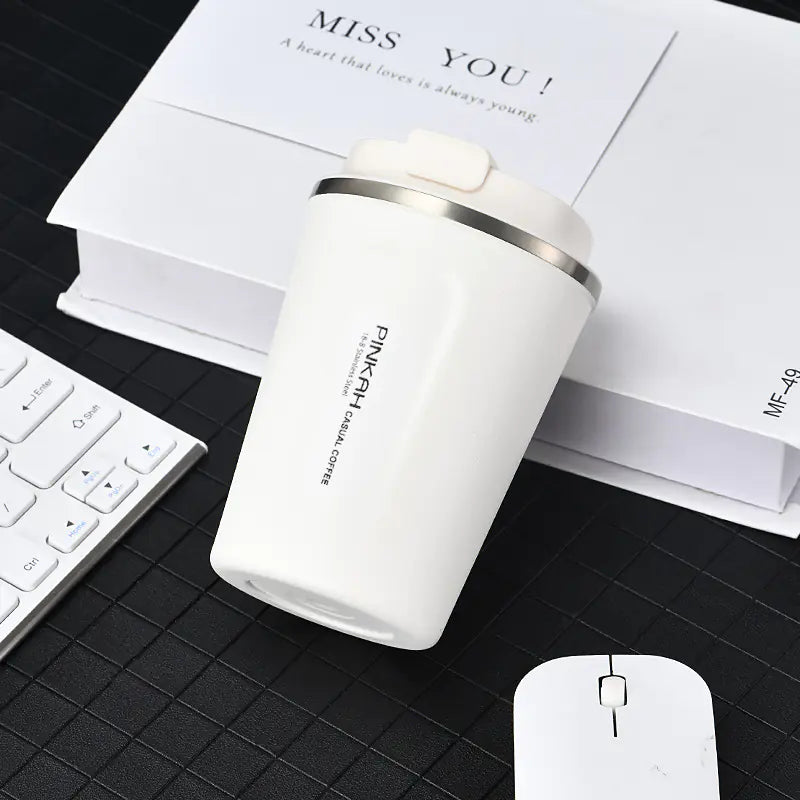 Stainless Steel Insulated Coffee Mug for Office Use