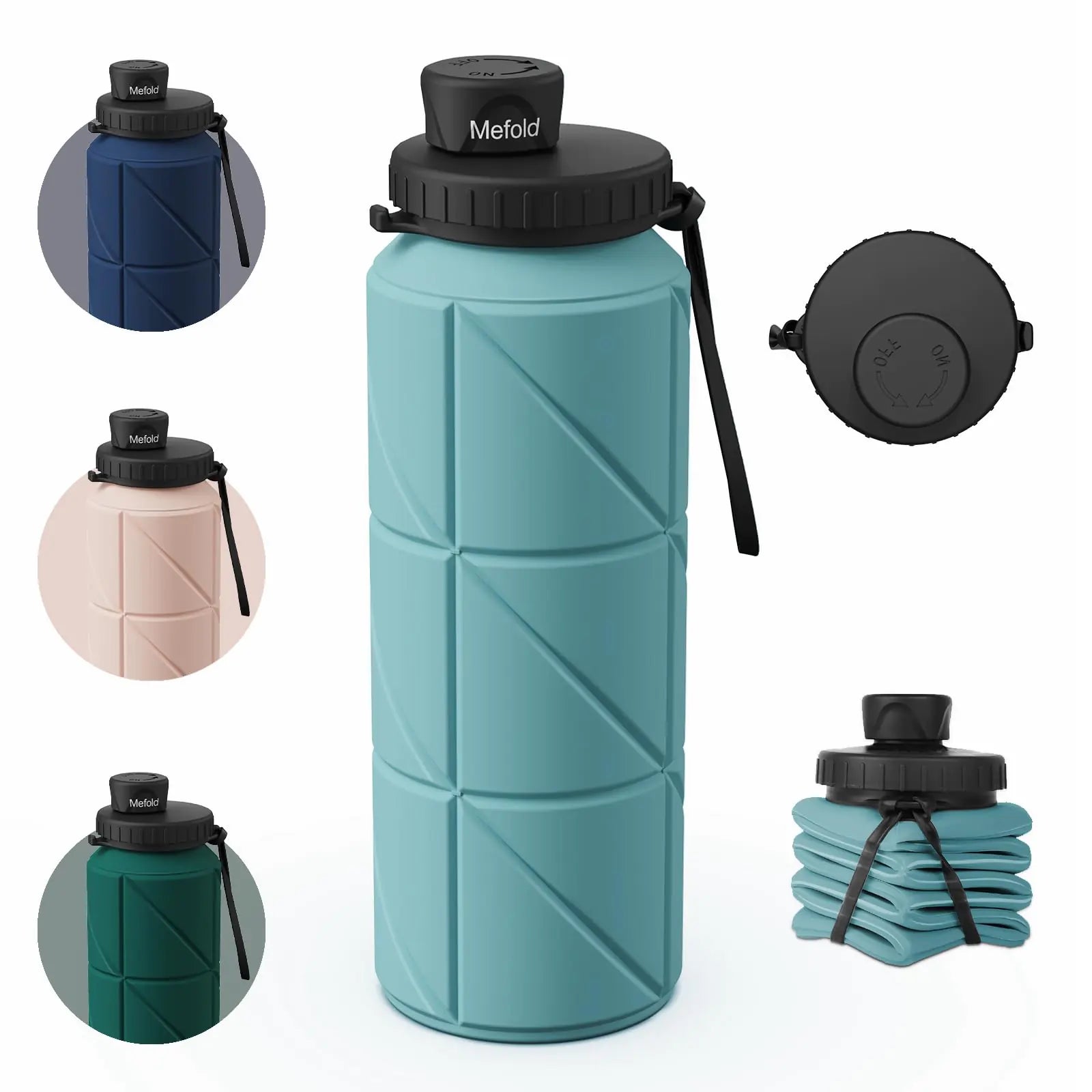GreenGo Compact 23oz Foldable Bottle