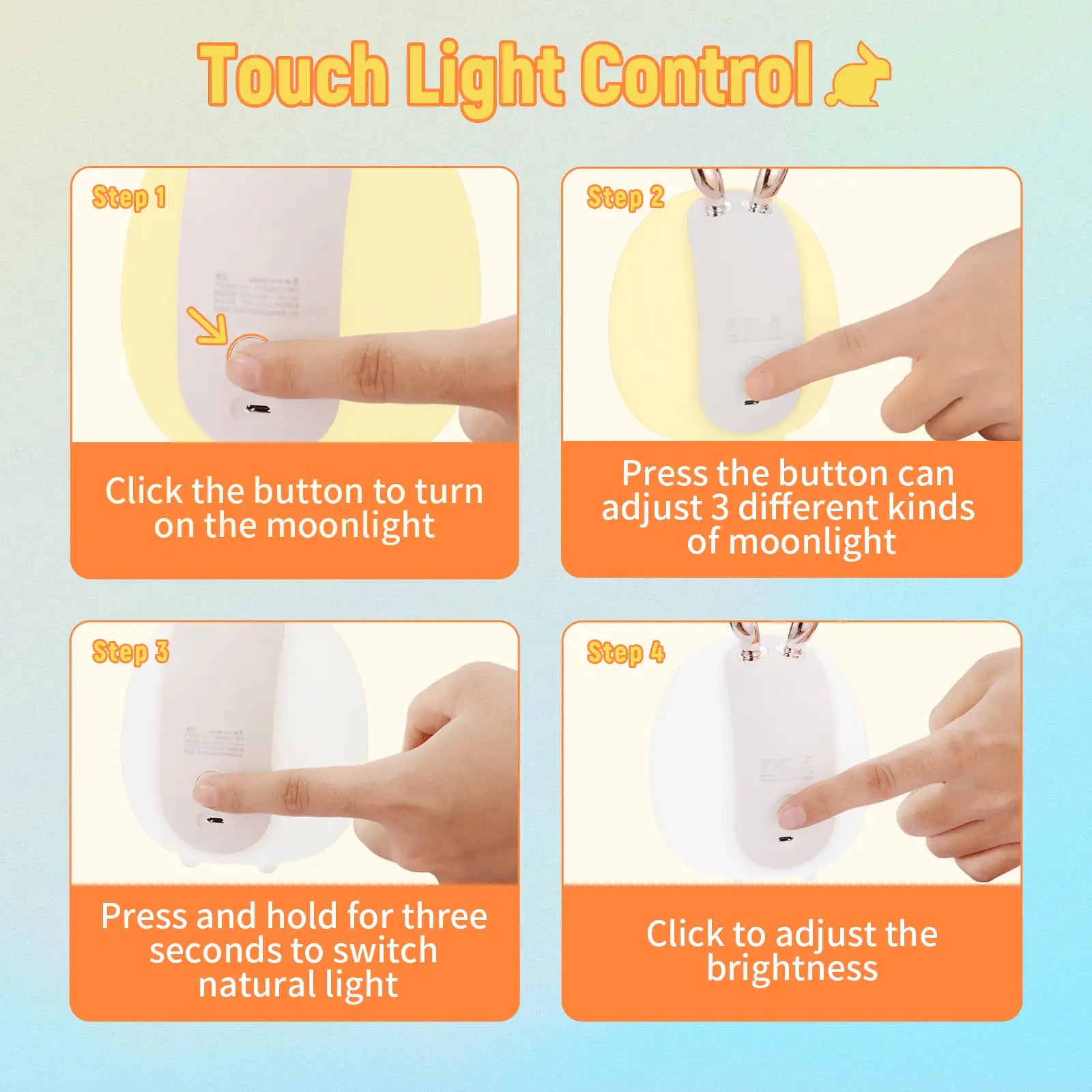 Baby Feeding Touch Light