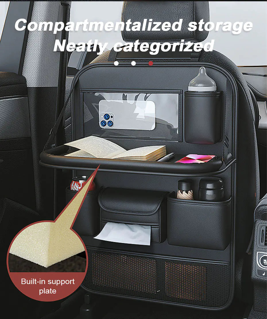 Car Backseat Organizer with Tablet Holder
