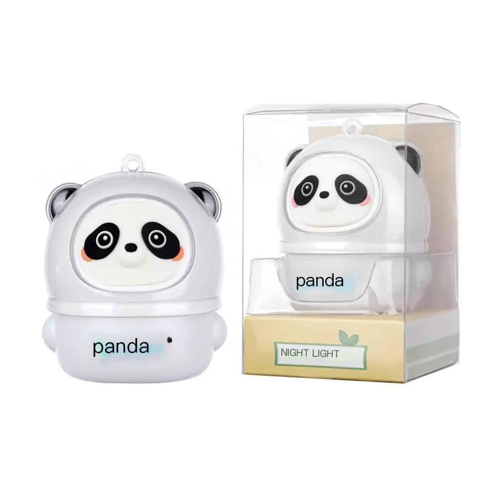 Mini Panda Night Light - USB Rechargeable Dorm Decor